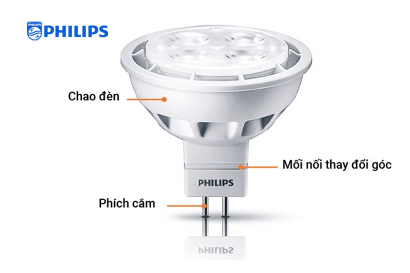 Đèn LED Bulb MR16 Essential Philips 3W ảnh3