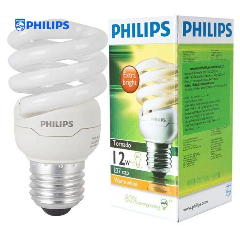 Bóng Compắc Tornado 12W Philips ảnh1