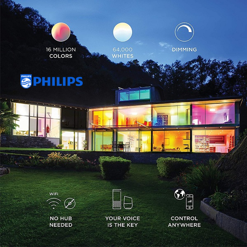 Bóng Wifi Color+TunableWhite 9W Philips ảnh1