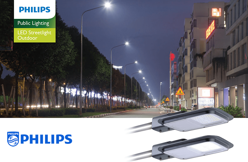 Đèn Đường LED Philips 70W BRP130 LED70/NW ảnh