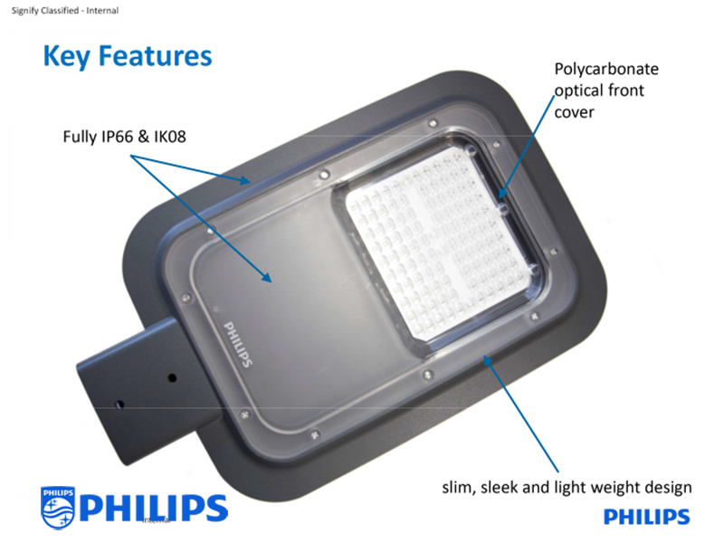 Đèn Đường LED Philips 70W BRP130 LED70/NW ảnh2