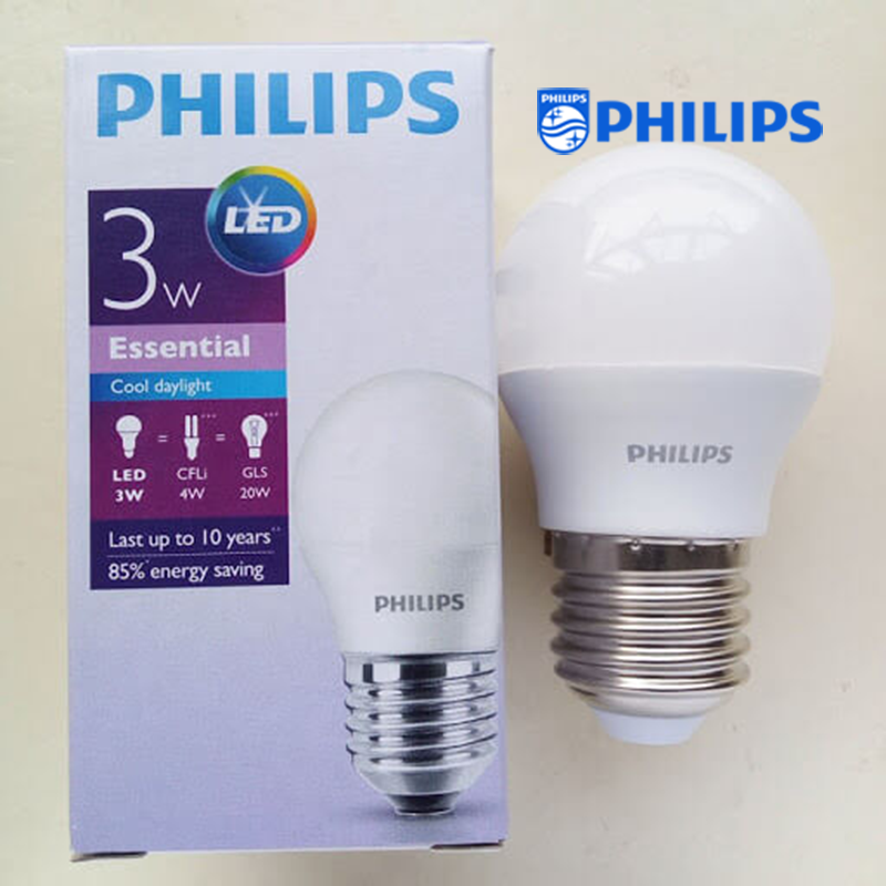 Đèn LED Bulb Philips 3W E27 P45 APR ảnh