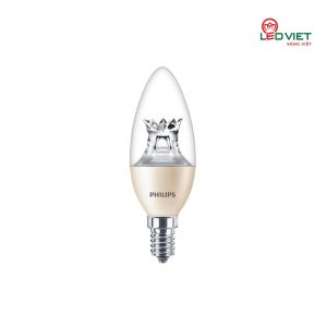 Đèn Led búp Philips MAS LEDcandle DT 5.5-40W E14 B38 CL