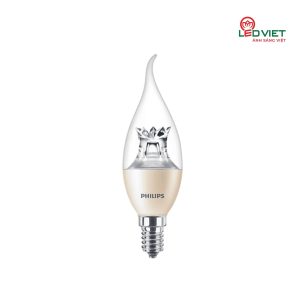 Đèn Led búp Philips MAS LEDcandle DT 5.5-40W E14 BA38 CL